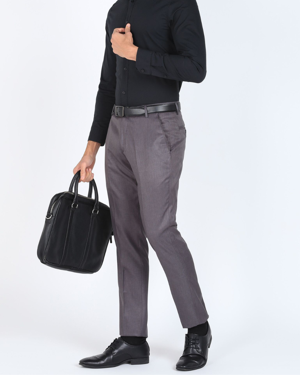 Grey  Pants For Men