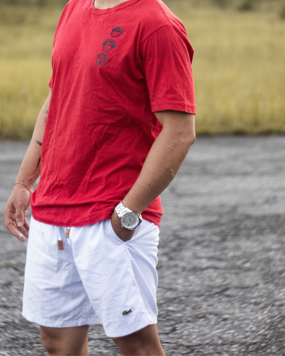 White Shorts For Men