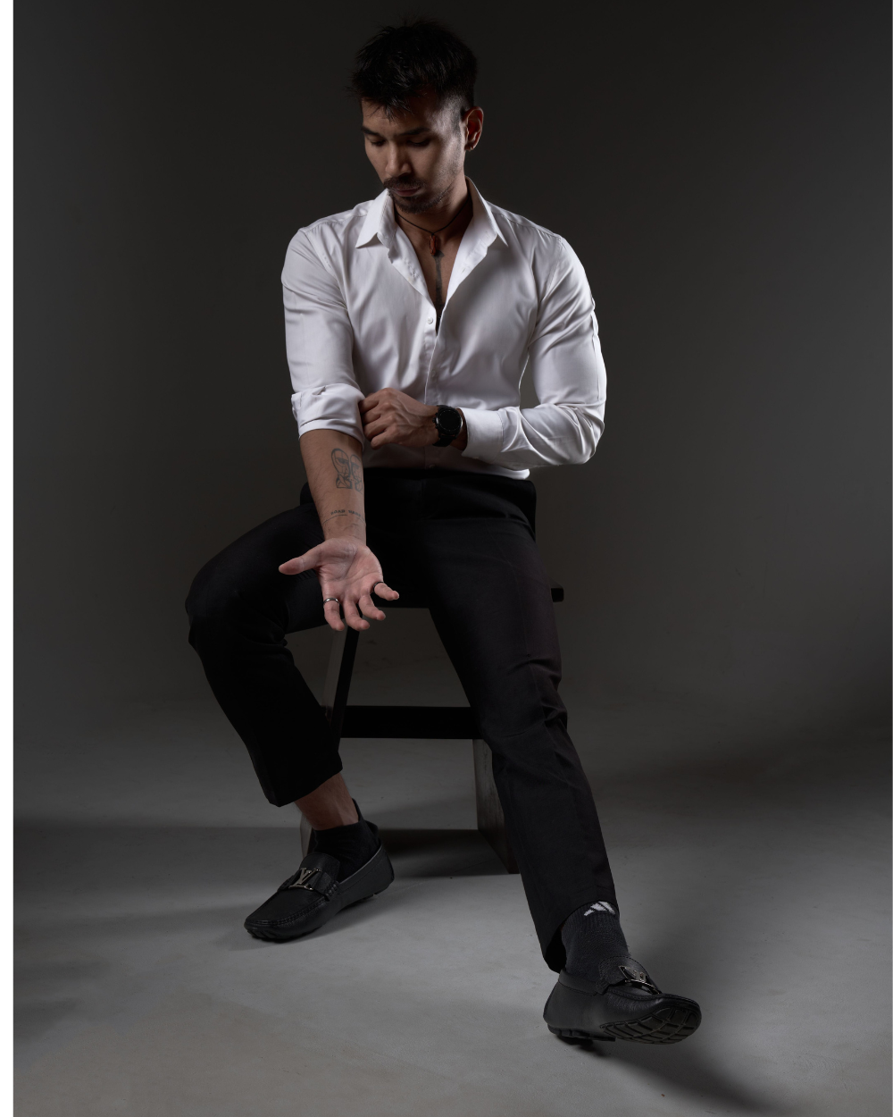 White Formal Shirts